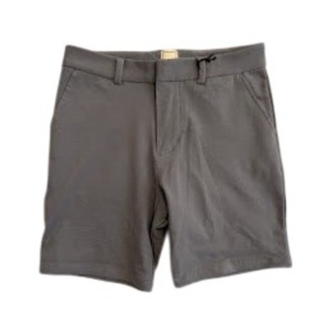 Swet Tailor Mens Shorts Size 28 Gray Casual Chino‎ Flat Front Pockets